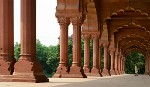 Hall of Public Audiences (Diwan-i-Am) within the Red Fort (Lal Qila) - Delhi, India. : India, India