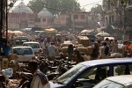 Old City's bazaar area - Delhi, India. : India