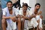 Old Delhi's bazaar area - Delhi, India. : India, People