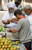 Old City's bazaar area - Delhi, India. : India, People