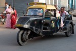 Strange-looking Tempo in Gwalior, India. : India