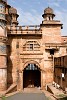 Gwalior's fort Eastern Hathiya Paur gate - Gwalior, India. : India