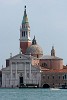 Church of San Giorgio Maggiore with its 60m high bell tower on the island Giudecca - Venice, Italy. : Italy