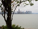 View from Casco Viejo, Panama city. : Panama