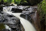 The serene Chorro de las Mozas (young women’s falls) in El Valle. : Manual HDR, Panama, Waterfall