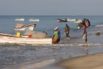 Fishermen preparing for a day at sea in Santa Clara. : Panama, People