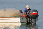 Fisherman preparing for a day at sea in Santa Clara. : Panama, People