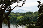 View from Boca Brava island. : Panama