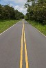 Road to lush-green Boquete. : Panama