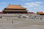 The imposing hall of supreme harmony, forbidden city, Beijing. : China