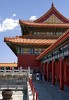 Northwest side of supreme harmony gate, forbidden city, Beijing. : China