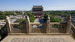 The Drum tower seen from the Bell tower. These two towers were used for indicating time as early as 206 BC. : China