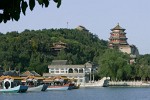 The marble boat and the Buddhist Fragrance Pavillion. : China