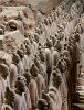 The Terracotta Army (pit 1) in Xi'an. : China