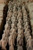 The Terracotta Army (pit 1) in Xi'an. : China