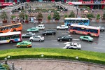 Chaotic Chinese traffic in Xi'an. : China