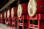 Drums in Xi'an's Drum Tower. : China