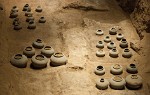 The impressive underground Tomb of Emperor Jingdi (or Han Yangling museum) near Xi'an. : China