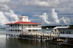 The Lighthouse Hotel on Bay Island Utila. : Honduras