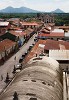 Iglesia Dolce Nombre de Jesús El Calvario from the roof of the Catedral (Basílica de Asunción), León. : Nicaragua