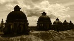 On the roof of the Catedral (Basílica de Asunción), León. : Nicaragua