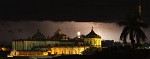 The Catedral of León in a thunderstorm (Basílica de Asunción). : Nicaragua