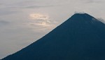 The very active Volcán Concepción (1610 m) on Isla de Ometepe. : Nicaragua