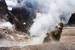 'Breathtaking' sulphurous gases inside Volcán Concepción's crater, Isla de Ometepe. : Nicaragua