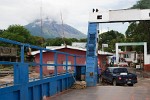 Loading the ferry from Moyogalpa (Isla de Ometepe) to the mainland San Jorge. : Nicaragua