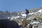 Stunning views at 4700m altitude - Kilimanjaro, Tanzania.