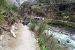 The park warden's booth on the North bank of Río Urubamba.