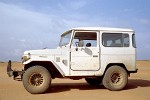 Toyota Landcruiser on Curaçao, Dutch Antilles.