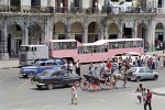 "Camello"-bus in Havana, Cuba.