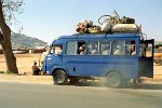 Public Transportation in Antananarivo, Madagascar.