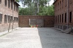 "Wall of Death" in concentration camp Auschwitz I - Oswiecim, Poland.