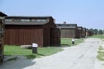 Death camp Auschwitz II - Birkenau, Poland.