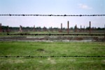 Death camp Auschwitz II - Birkenau, Poland.