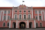 Estonian parliament building on Toompea hill in Tallinn. : Estonia, SNMG1 Deployment 2005-2006