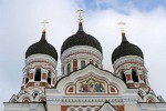 Russian Orthodox Alexander Nevsky Cathedral in the heart of Tallinn's Old Town, Estonia. : Estonia, SNMG1 Deployment 2005-2006