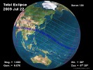 Solar Eclipse path.