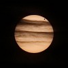 Clouds partially obscure the sun during the Transit of Venus in June 2012. : United Kingdom