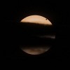 Clouds partially obscure the sun during the Transit of Venus in June 2012. : United Kingdom