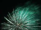 Fireworks at Guy Fawkes Night or Bonfire Night, Fareham, UK.  Commemoration of the events on 5 November 1605, when Guy Fawkes, a member of the Gunpowder Plot, was arrested while guarding explosives the plotters had placed beneath the House of Lords. : Fireworks, United Kingdom