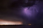 Lightning over Texel, the Netherlands. : Lightning, Nature, The Netherlands