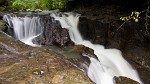 The serene Chorro de las Mozas (young women’s falls) in El Valle, Panama. : Panama, Waterfall