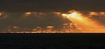 Sunset in the Bay of Biscay. : Sunset, SNMG1 Deployment 2005-2006