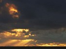 Sky on Fire, Bay of Biscay. : Sunset, SNMG1 Deployment 2005-2006