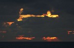 Sunset in the Bay of Biscay. : Sunset, SNMG1 Deployment 2005-2006