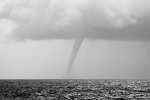 Waterspout in the Mediterranean. : Skies, SNMG1 Deployment 2005-2006