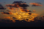 Sunset in Bay of Biscay. : SNMG2 Deployment 2006, Sunset